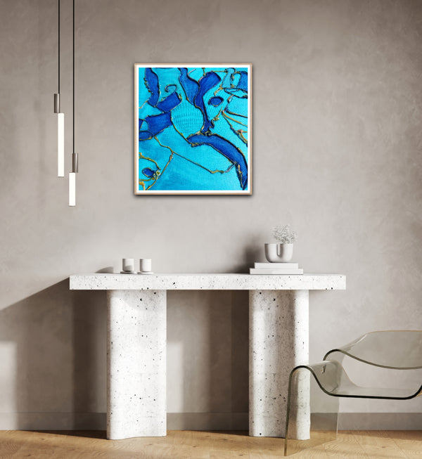 Feng Shui 20x20 on board unframed