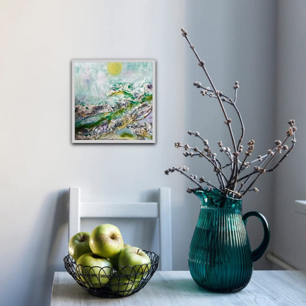 The Burren 8x8  inches on board Unframed