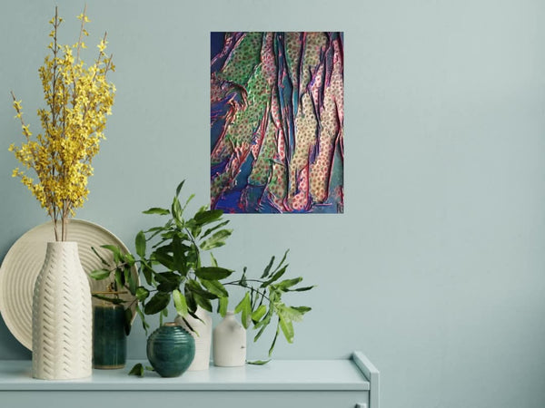 Safari 10x10 inches on board Unframed