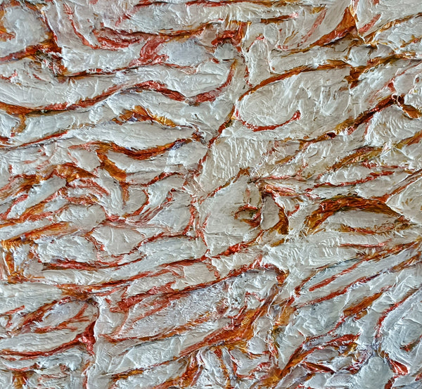 Iced Latte 12x12 inches on canvas